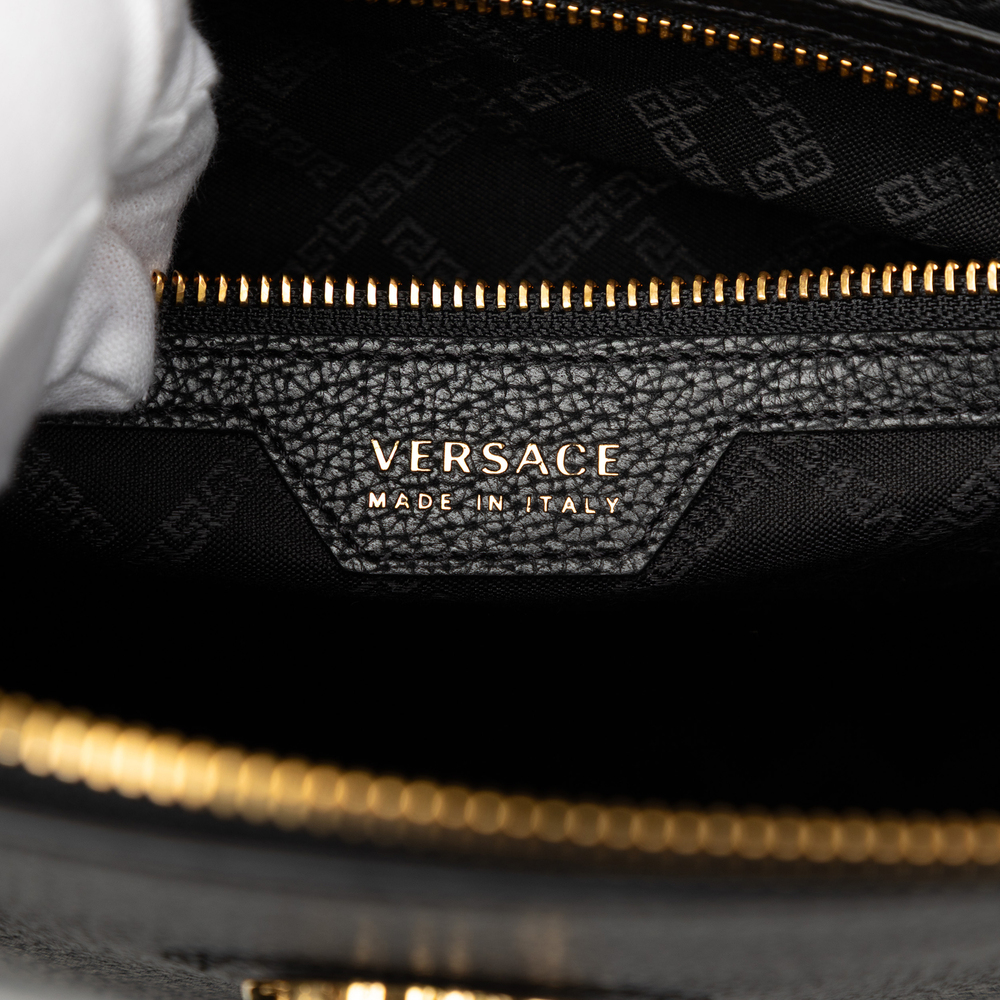 Pre-Loved Versace Leather La Medusa Tote - Picture 5 of 6